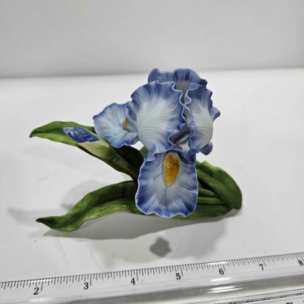 Ceramic iris flower by Lenox. Collectors